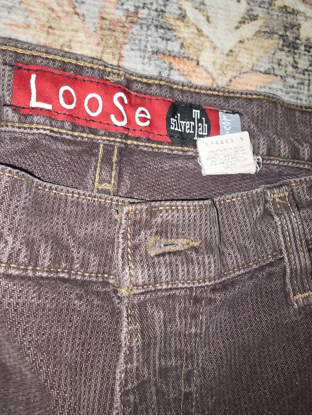Levi's Loose-Fit Charcoal Gray Men's Jeans